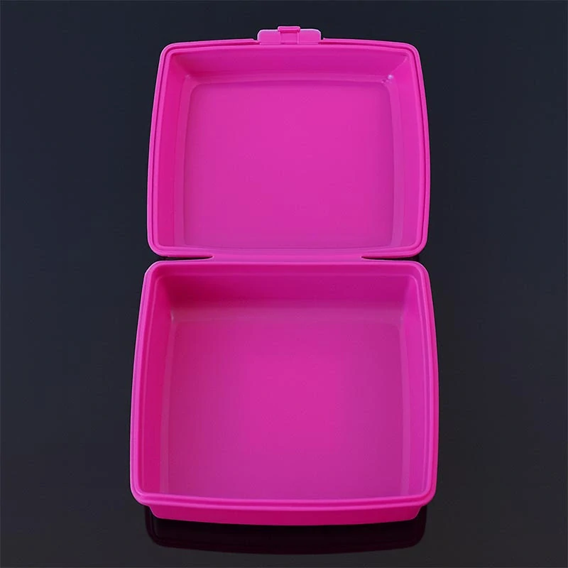 Box na desiatu Furby 0,9 l fialový 13 × 13 × 6,5 cm