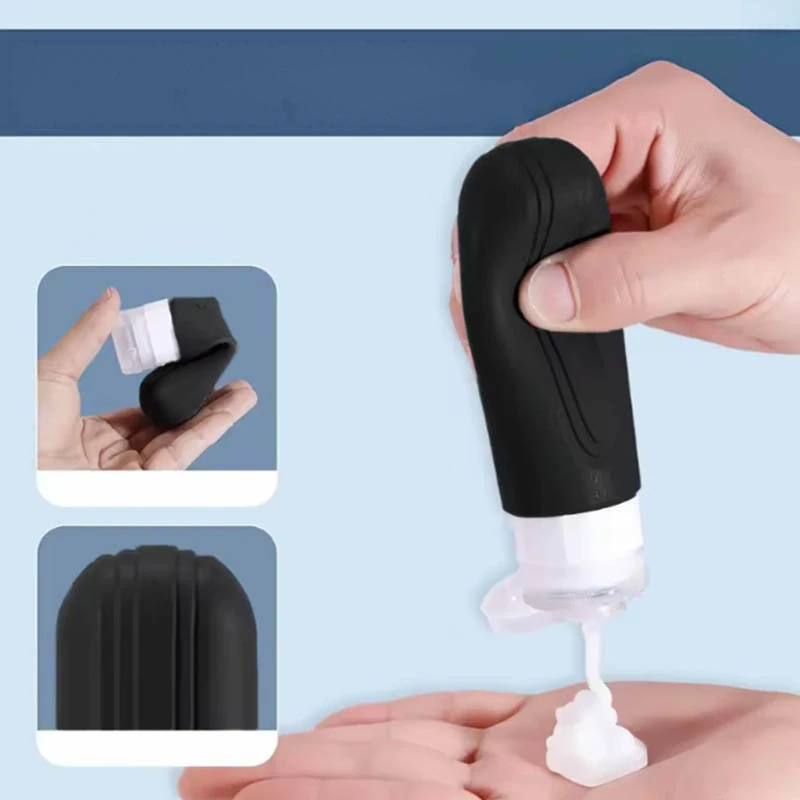 Silikónové cestovné fľaštičky do lietadla 100 ml