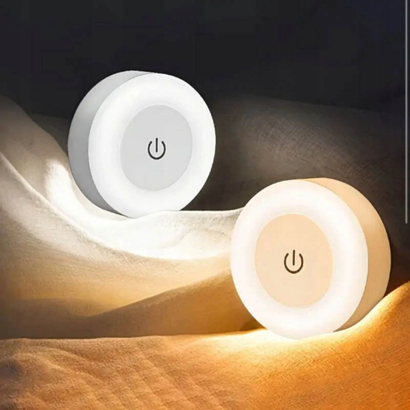 Dotyková LED lampa s 3 farbami svetla