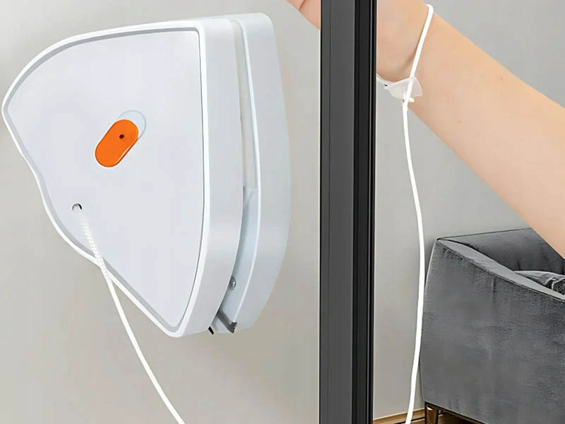 Obojstranná magnetická hubka na okná 3–8 mm so šnúrkou