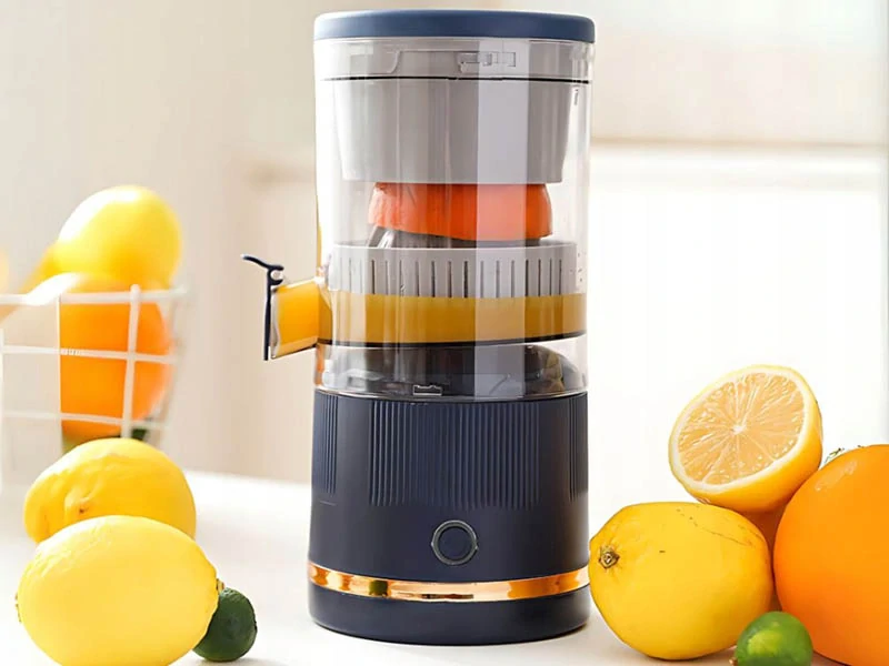 Automatický odšťavovač na citrusy 500 ml – tmavomodrý