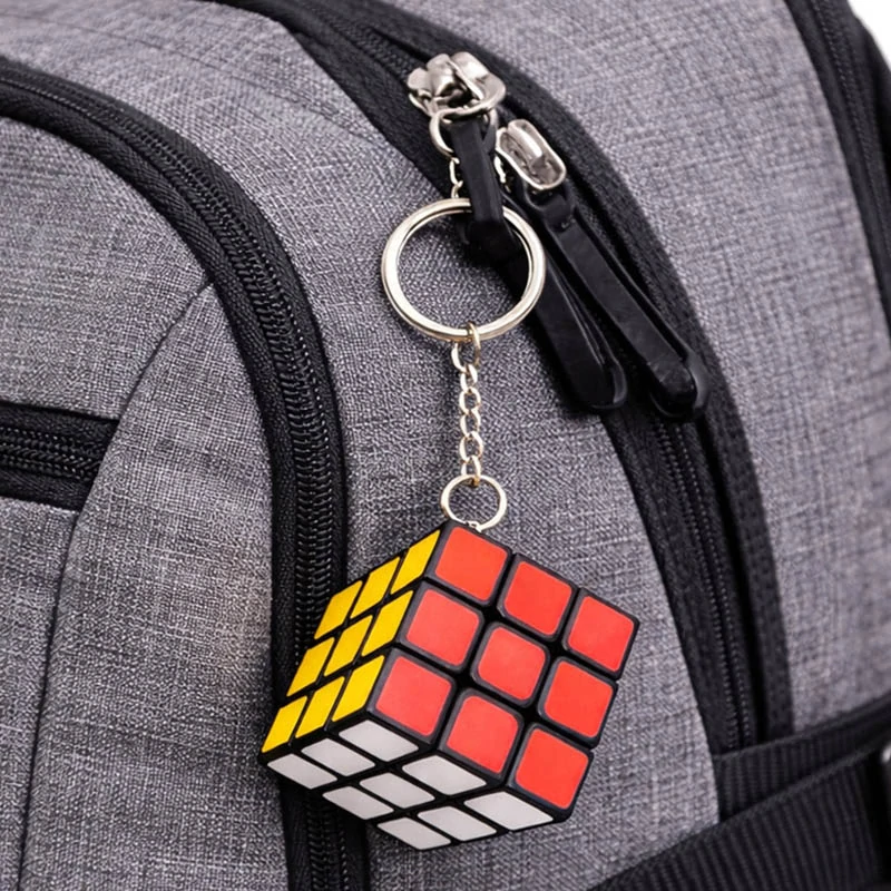 Mini Rubikova kocka prívesok 3 x 3