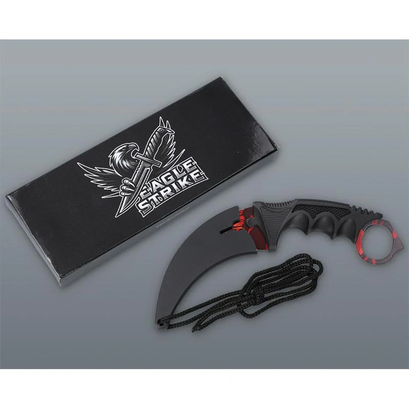 Nôž Karambit s puzdrom RED