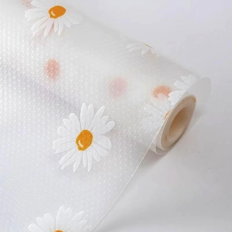 Protišmyková podložka do zásuviek a skriniek Daisy 30 × 100 cm