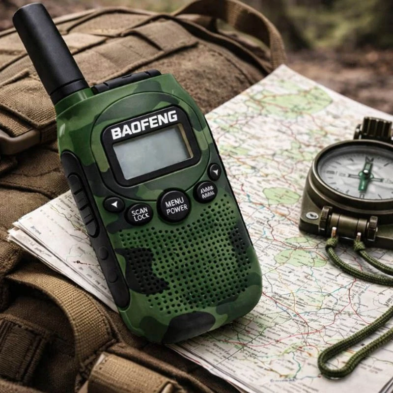 Vysielačky Baofeng BF-T6 – zelené, sada 2 ks