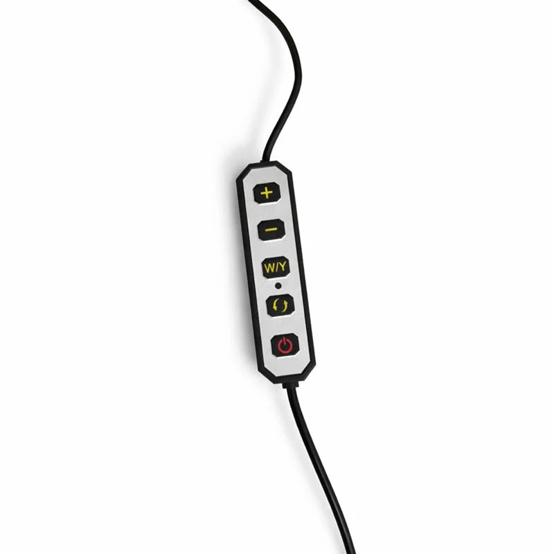 Kozmetická LED lampa Moon 36W čierna