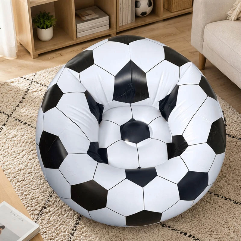 Nafukovacie kreslo futbalová lopta