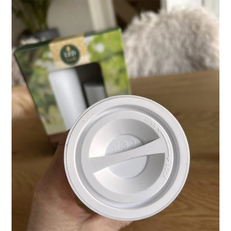 LED sviečky Outdoor – sada 2 ks bielych sviečok na batérie