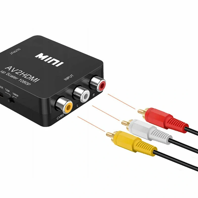 Adaptér AV RCA (CINCH) na HDMI