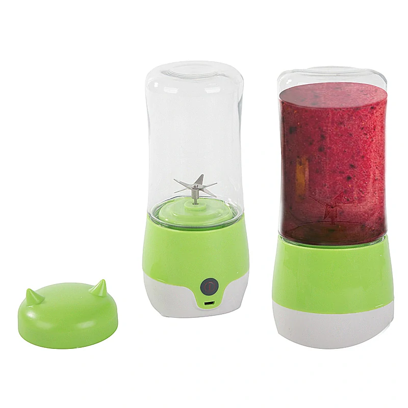 Prenosný smoothie mixér 350 ml zelený