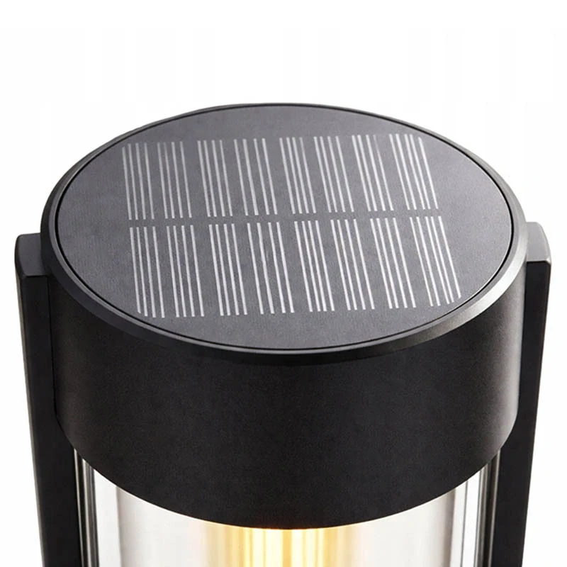 Solárna zapichovacia záhradná LED lampa 57 cm