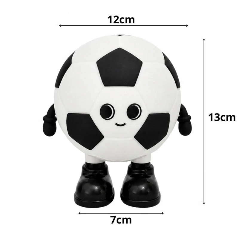Nočná LED lampa Futbalová lopta