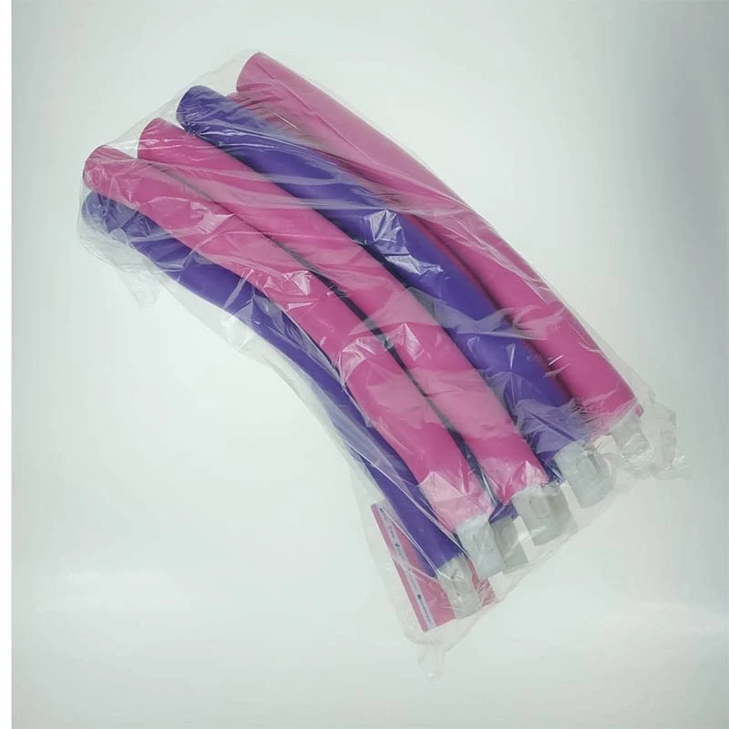 Skladacia masážna hula hoop obruč modro-sivá