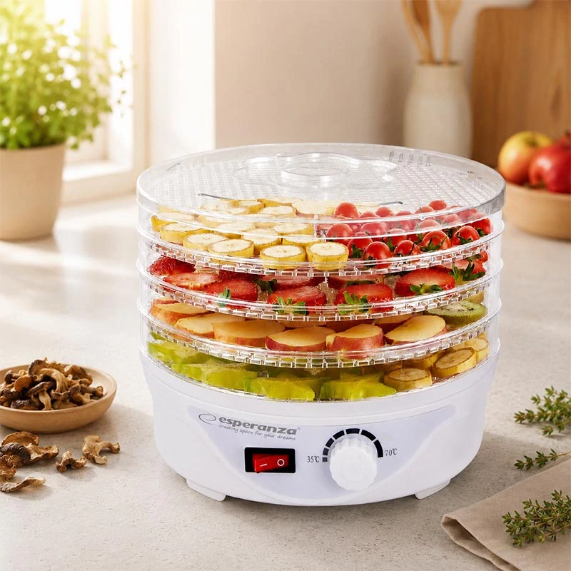 Sušička ovocia a húb Esperanza DÉLICATESSE 250 W