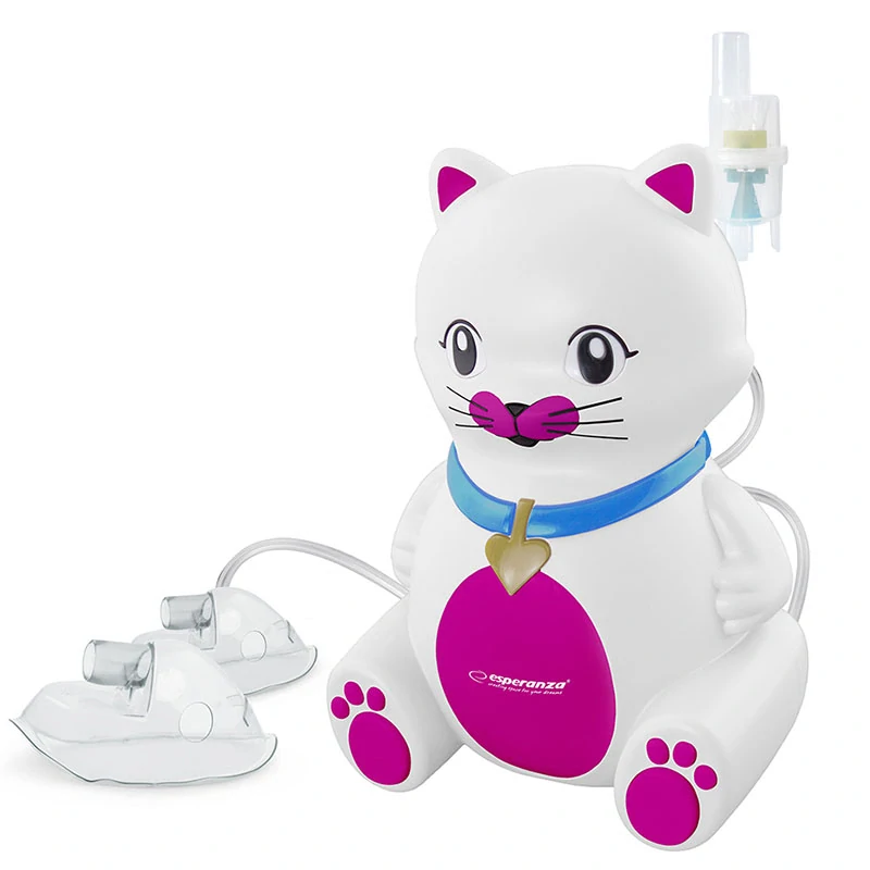 Kompresorový inhalátor Esperanza KITTY pre deti a dospelých