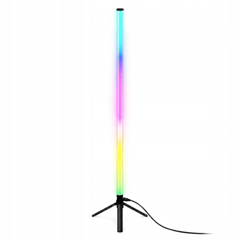 Stojaca rohová RGB LED lampa 110 cm s aplikáciou a diaľkovým ovládaním