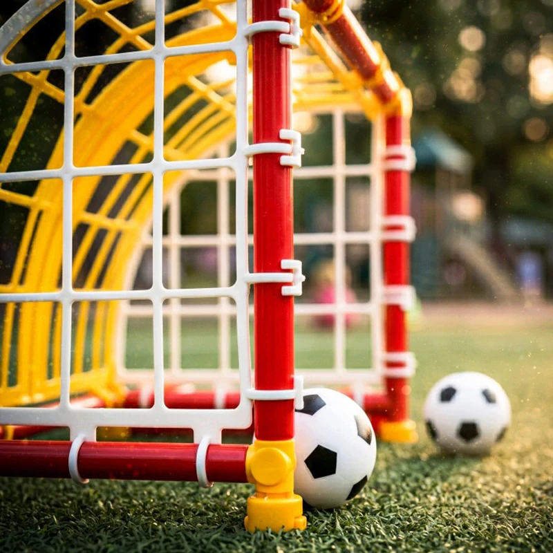 Interaktívna futbalová bránka s 2 loptami