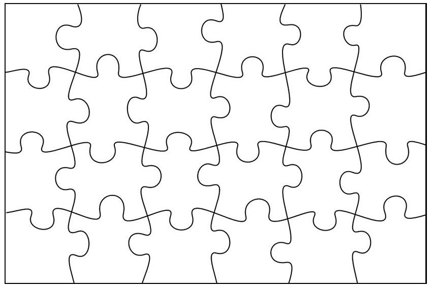 Puzzle s potlačou 18x13cm (24 dielikov)