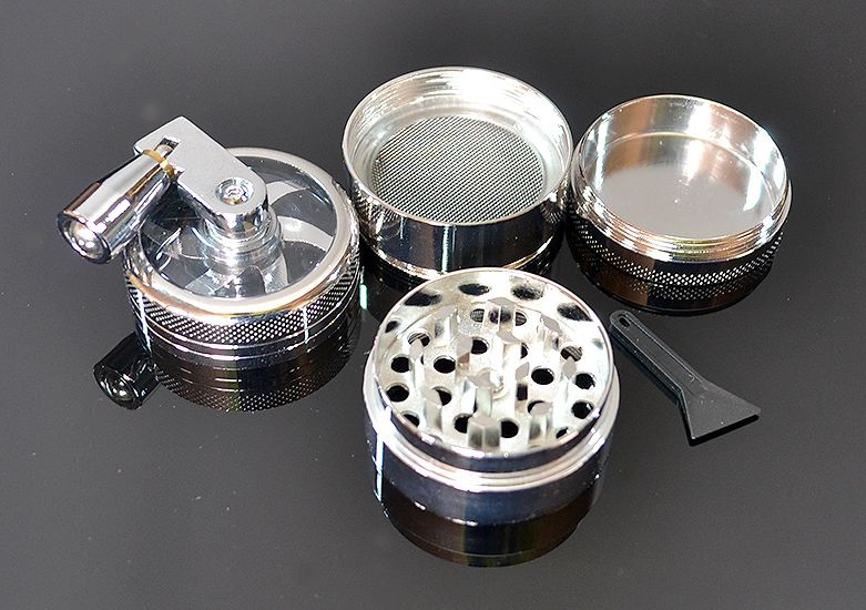 Mlynček na bylinky s kľukou 6 cm