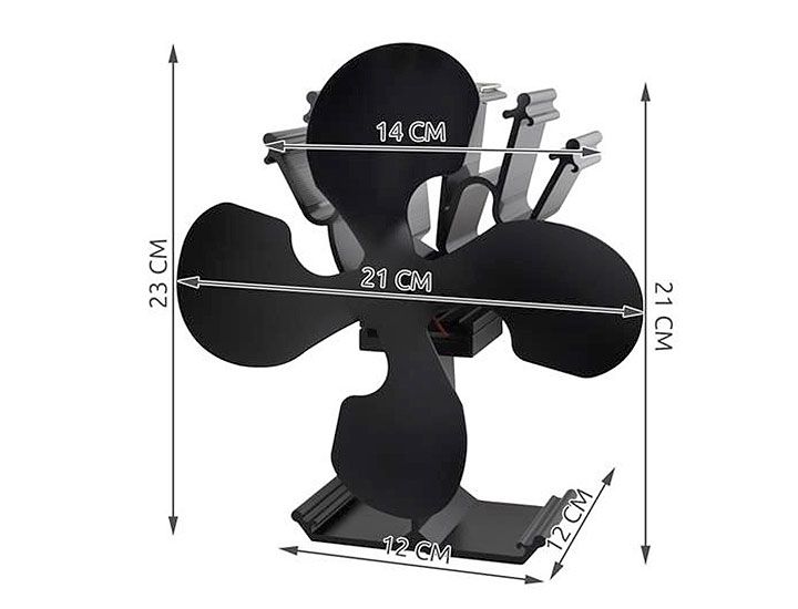 Krbový ventilátor KAMINER WK-5116