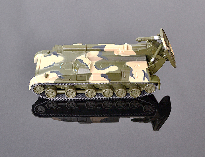 Model samohybného mínometu 2S4 Tyulpan 1:74
