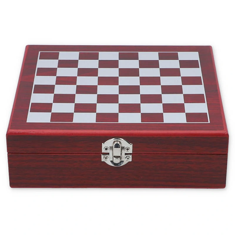 Ploskačka 240 ml v darčekovej kazete Chess – šachový set