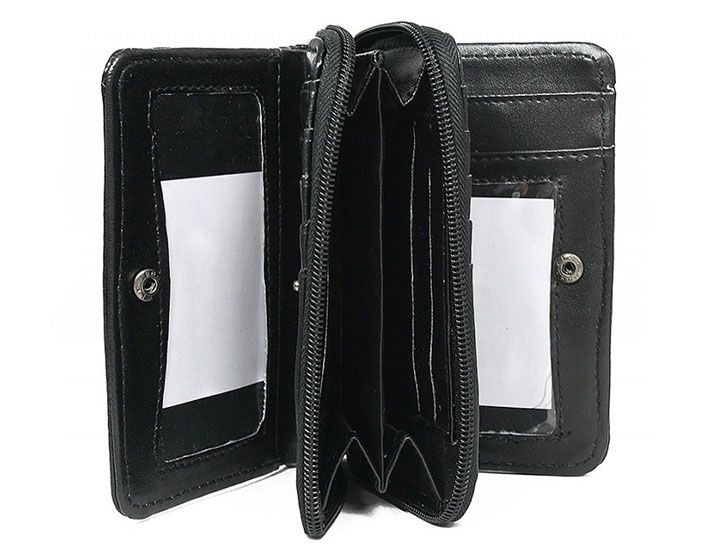 Peňaženka dámska ekokoža D18 black