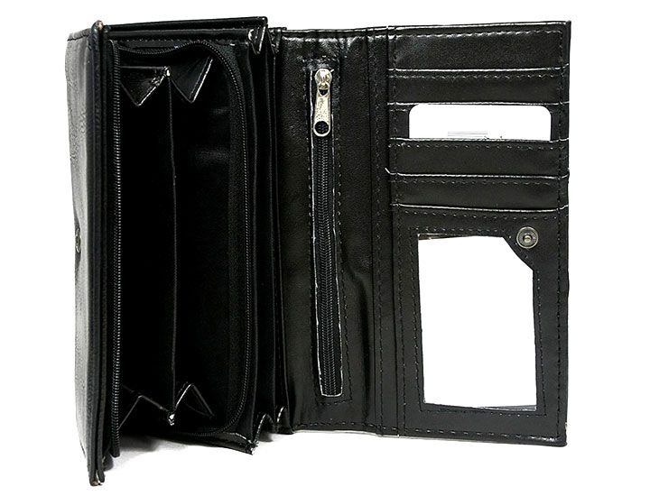 Peňaženka ekokoža D19 black