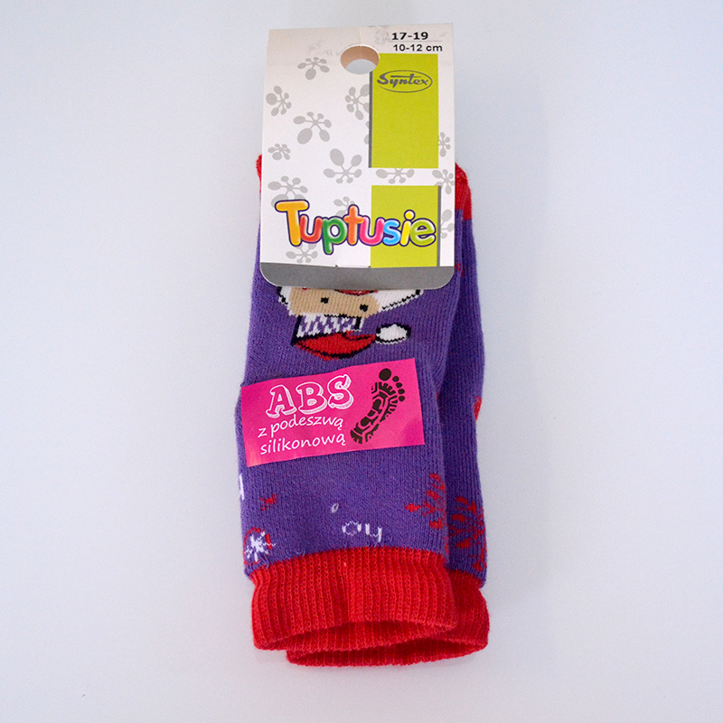 Tuptusie Ponožky protišmykové 10-12cm 19-5B