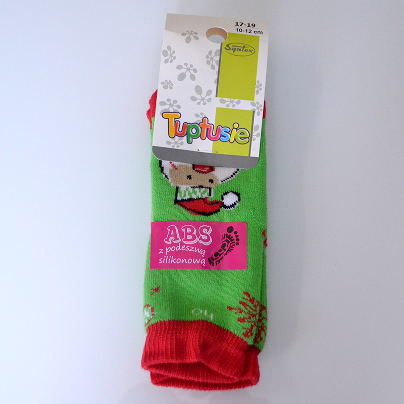 Tuptusie Ponožky protišmykové 10-12cm