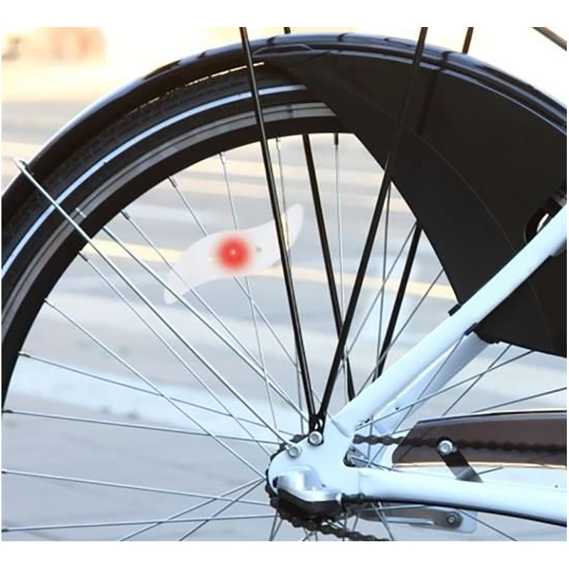 Svetlo na špice bicykla LED červené