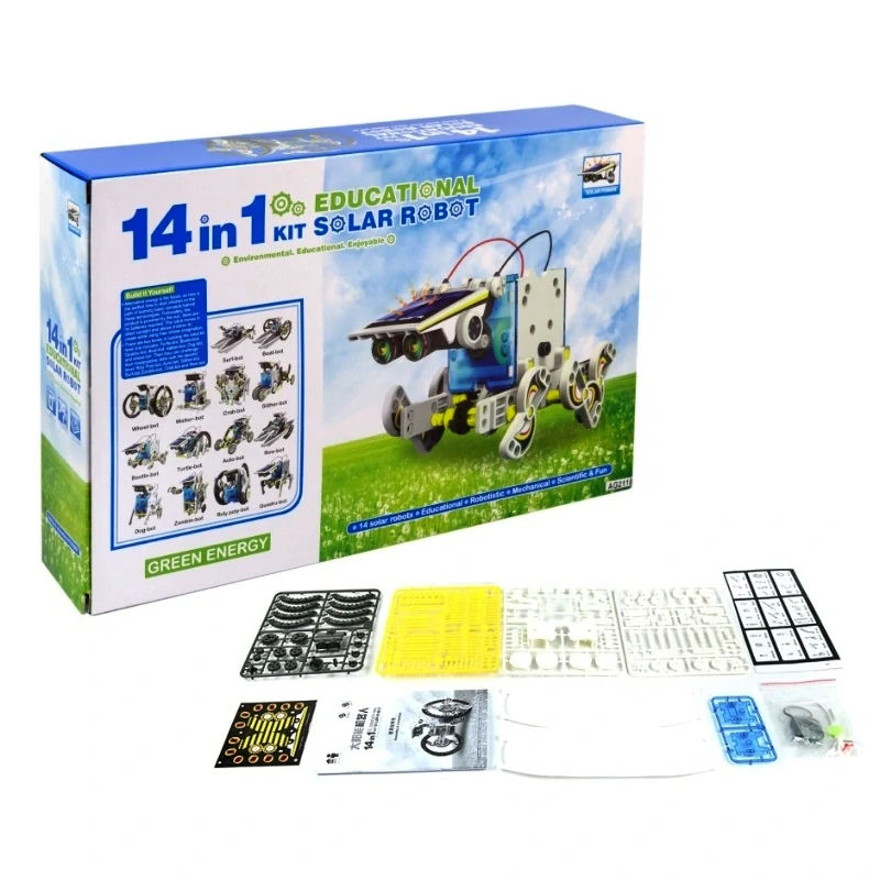 Solárna hračka Robot 14v1