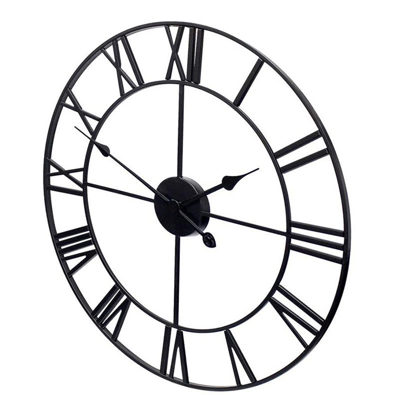 Rímske nástenné hodiny retro vintage 60 cm
