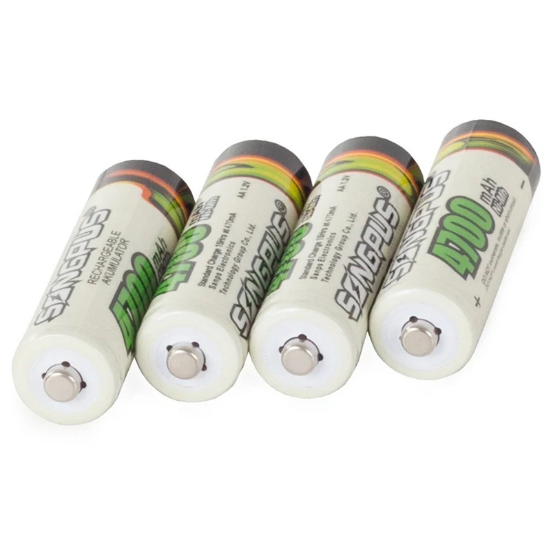 Songpus nabíjateľné NiMH AA batérie 4700mAh 4ks