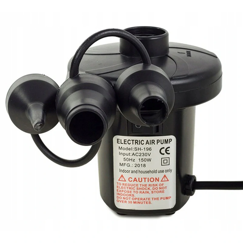 Elektrický kompresor na nafukovačky SH-196 150W 220V