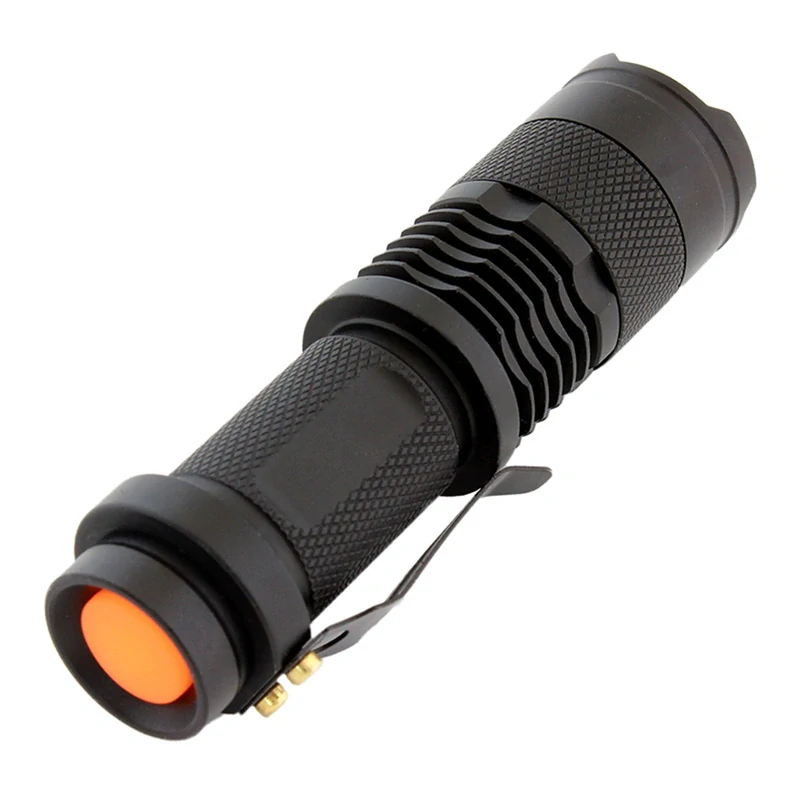LED baterka CREE XPE Q5 zoom