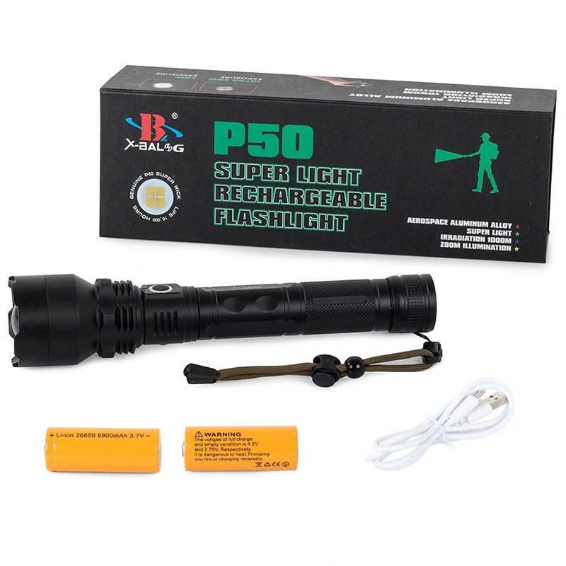 LED Baterka BAILONG BL-XHP59