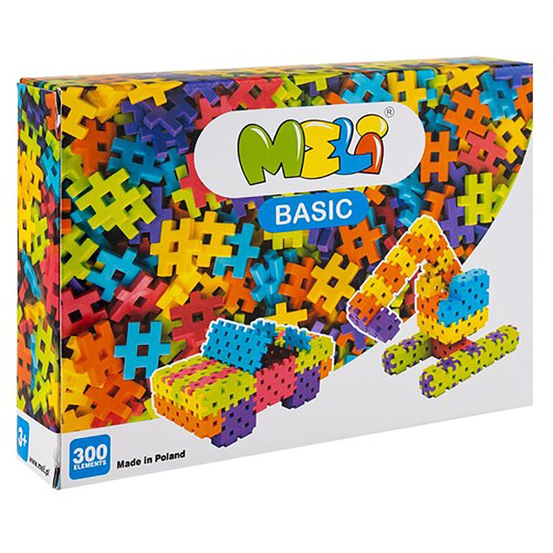 MELI - Detská stavebnica Basic 300ks