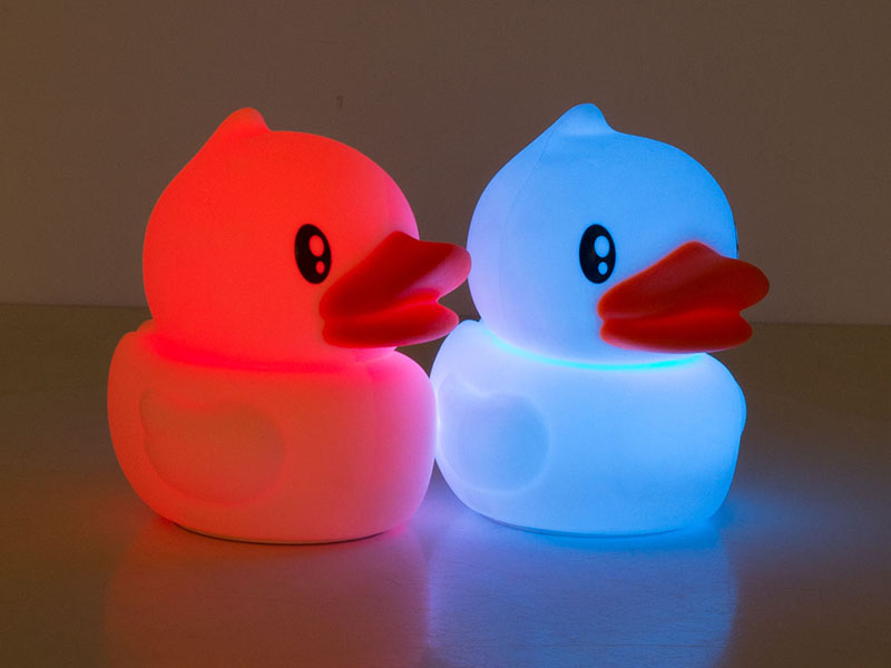 Detská LED lampa Kačka s ovládačom