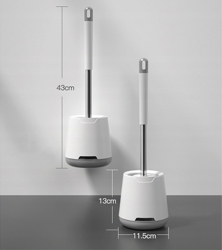 Silikónová WC kefa závesná