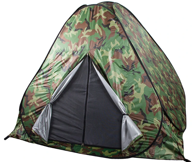Samorozkladací turistický stan pre 4 osoby Army