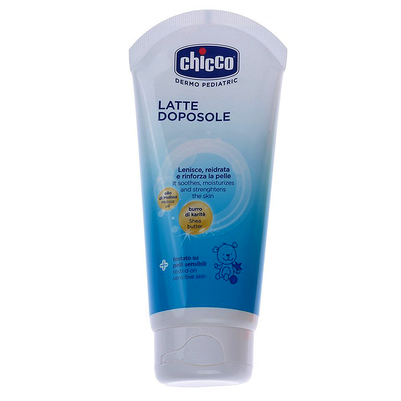 Chicco Baby Moments Sun mlieko po opaľovaní 0+