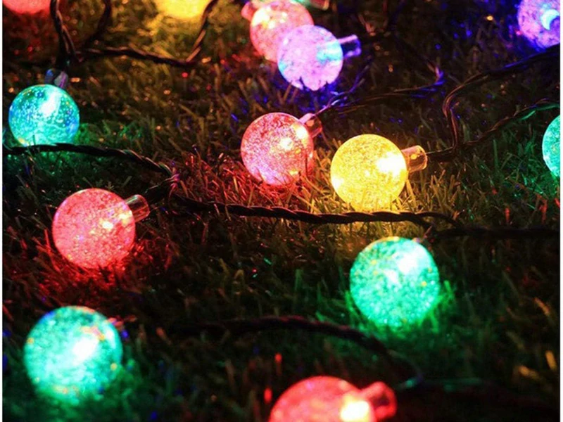 Solárna LED girlanda 40 svetiel