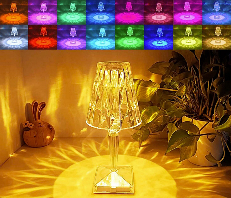 Stolná lampa YA11 RGB s diaľkovým ovládaním