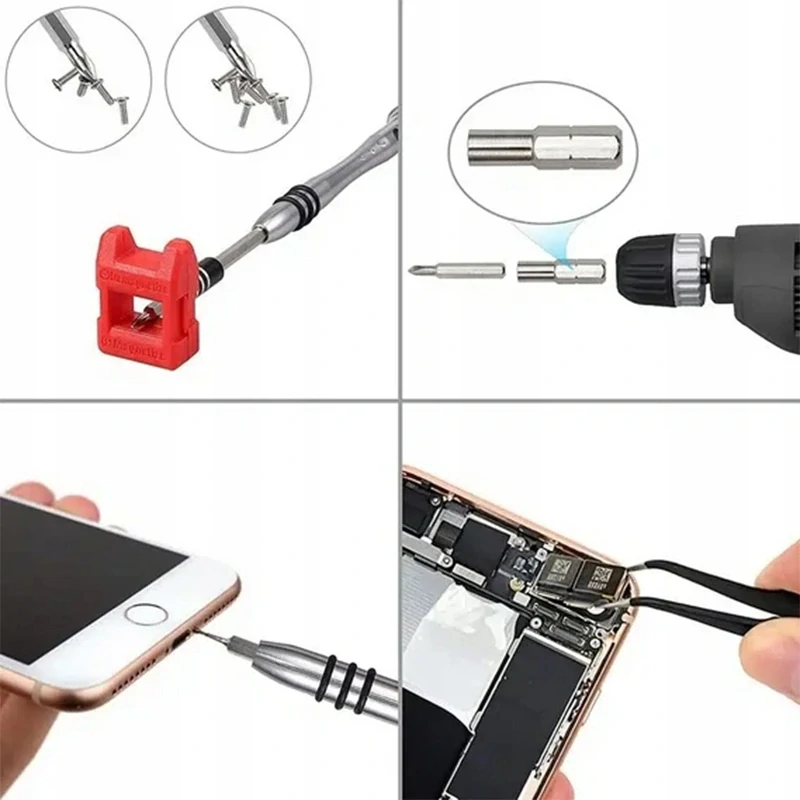 Sada náradia na opravu elektroniky 115 ks