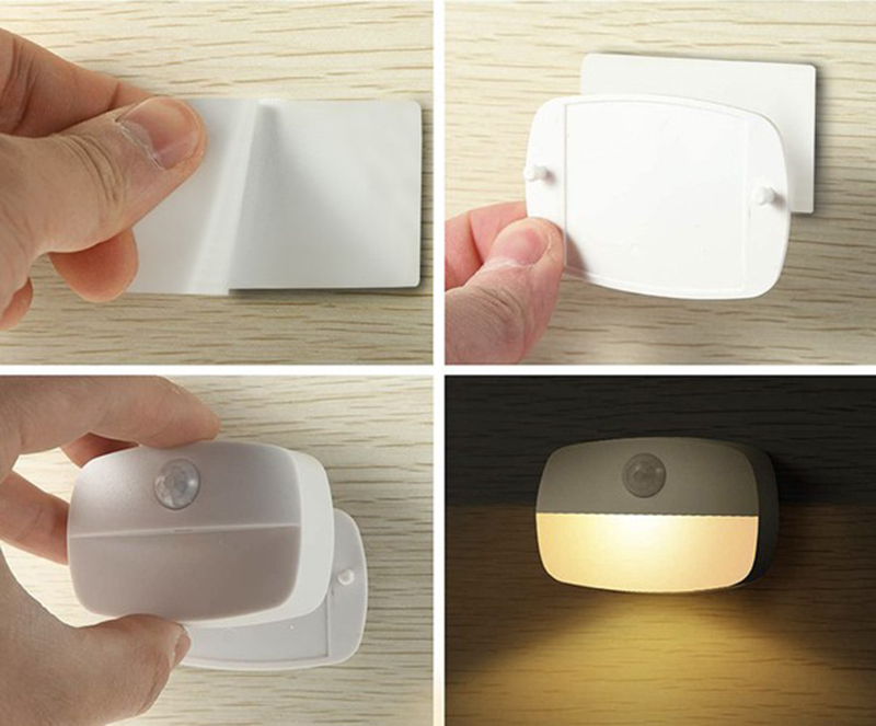 Nočná lampa LED s detektorom pohybu
