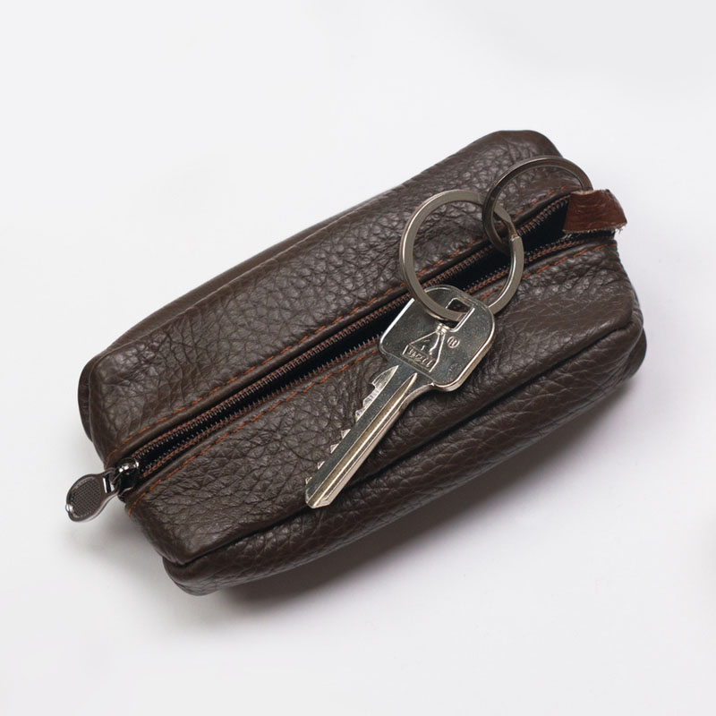 Kožená kľúčenka N119-7197 brown