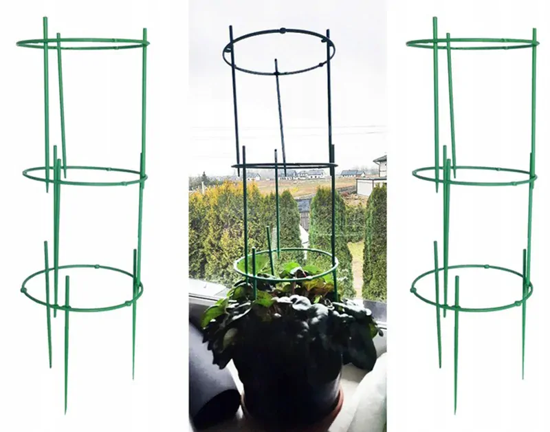Krúžková podpera pre rastliny a kvety 60cm