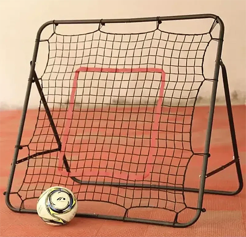 Rebounder - Odrazová futbalová tréningová sieť 120 x 120 x 72 cm