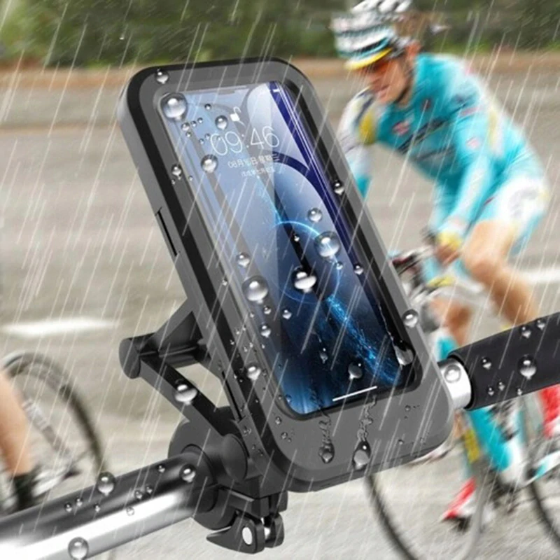 Vodeodolný držiak telefónu na bicykel 